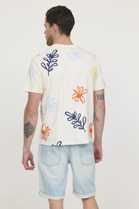 Lee Cooper T-shirt ALEUR Ivoire