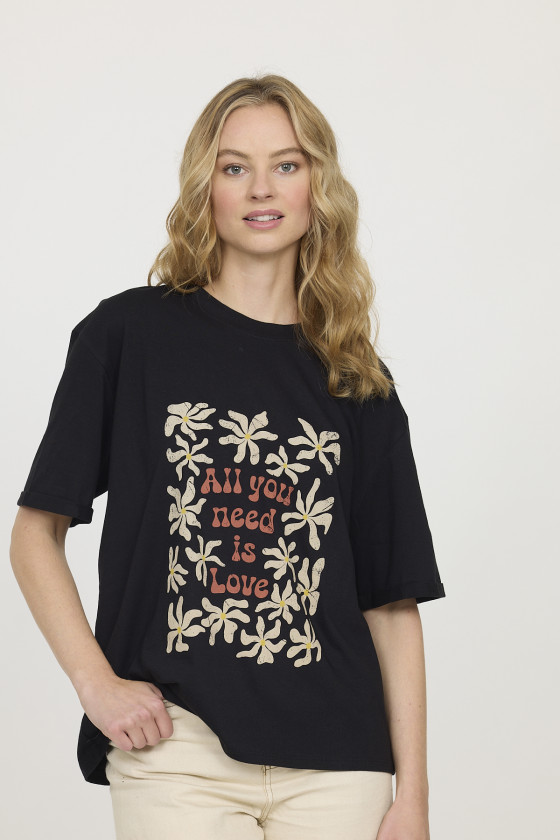 lee cooper T-shirt ALINKA Noir