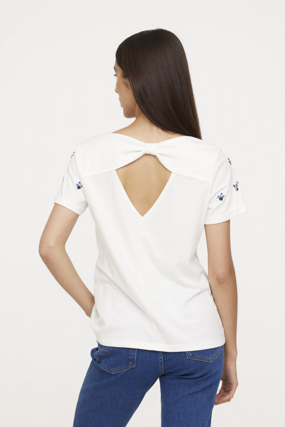 Lee Cooper T-shirt ALORA Ivory