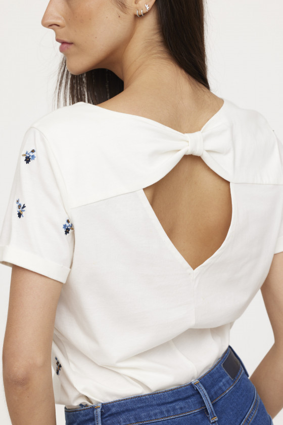 Lee Cooper T-shirt ALORA Ivory