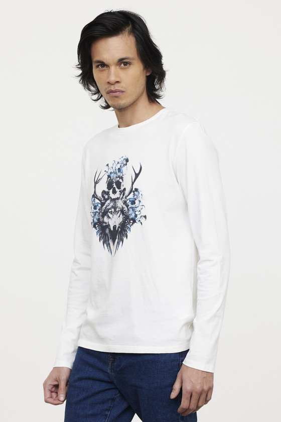 Lee Cooper T-shirt ALOUPO Ivory