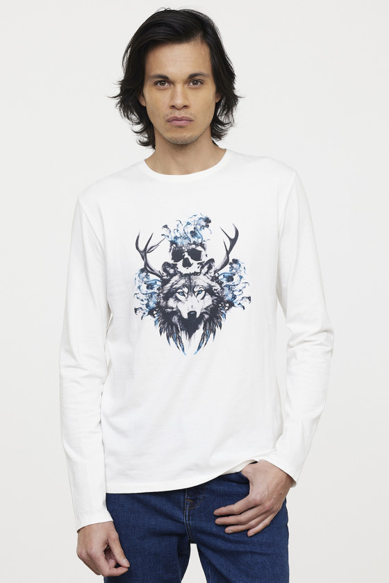 lee cooper T-shirt ALOUPO Ivory