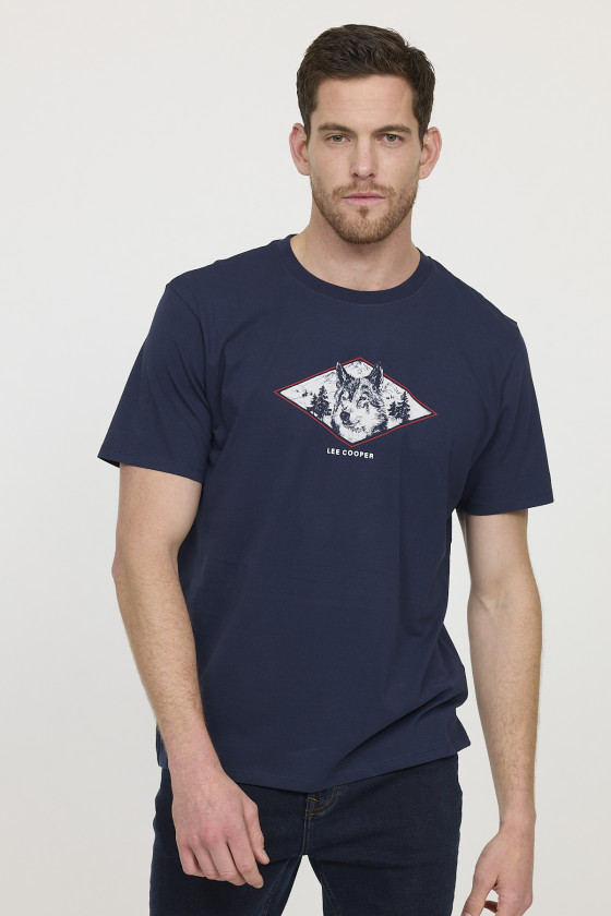 lee cooper T-shirt ALOUSKI Navy