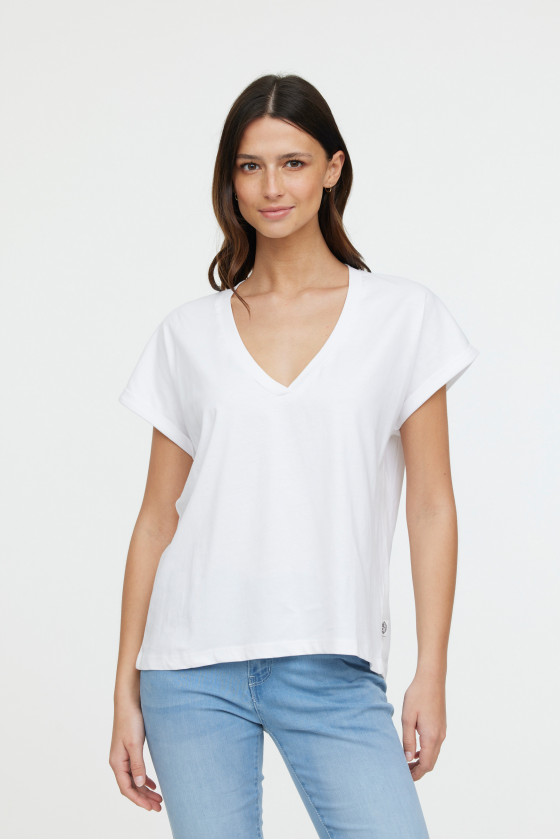 lee cooper T-shirt ALYS MC Optic white