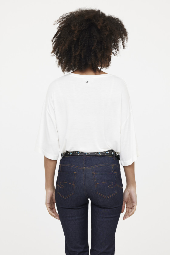 Lee Cooper T-shirt AMERA Ivory