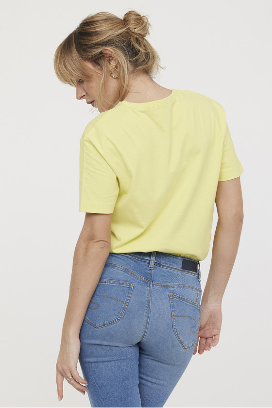 Lee Cooper T-shirt AMILA Lemon