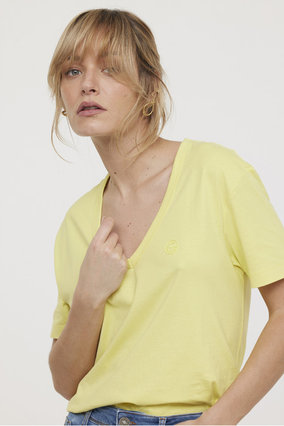 lee cooper T-shirt AMILA Lemon