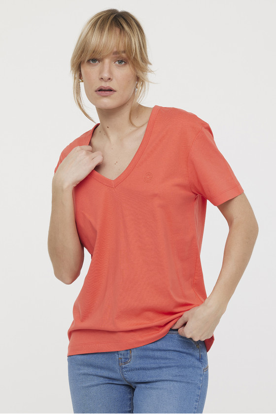 Lee Cooper T-shirt AMILA Vermillon