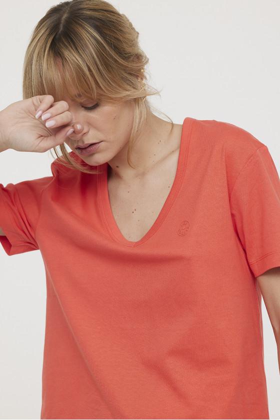 lee cooper T-shirt AMILA Vermillon