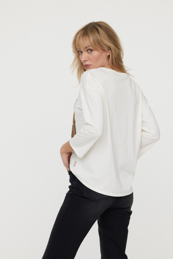 Lee Cooper T-shirt Angora Ivory