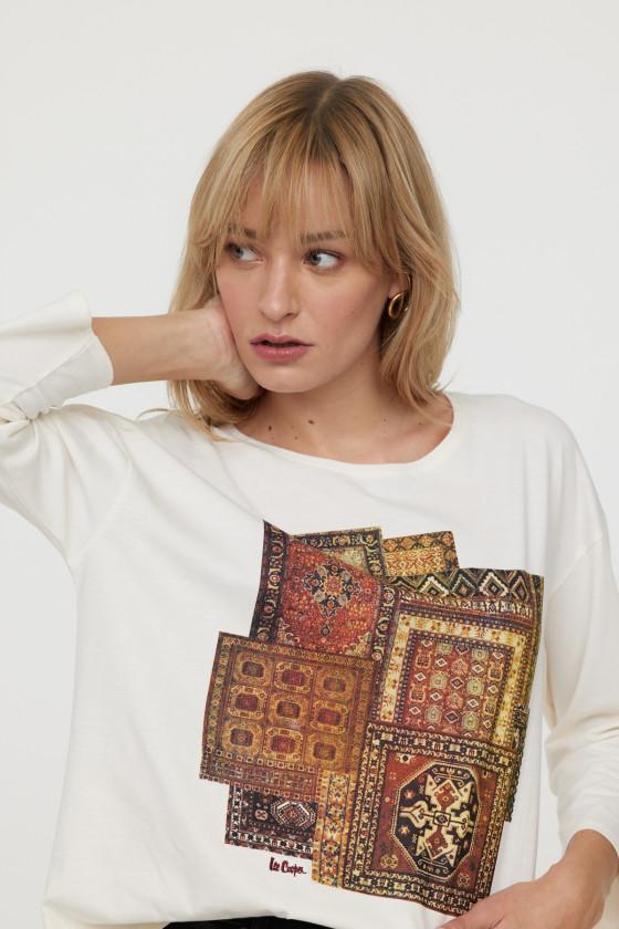 Lee Cooper T-shirt Angora Ivory