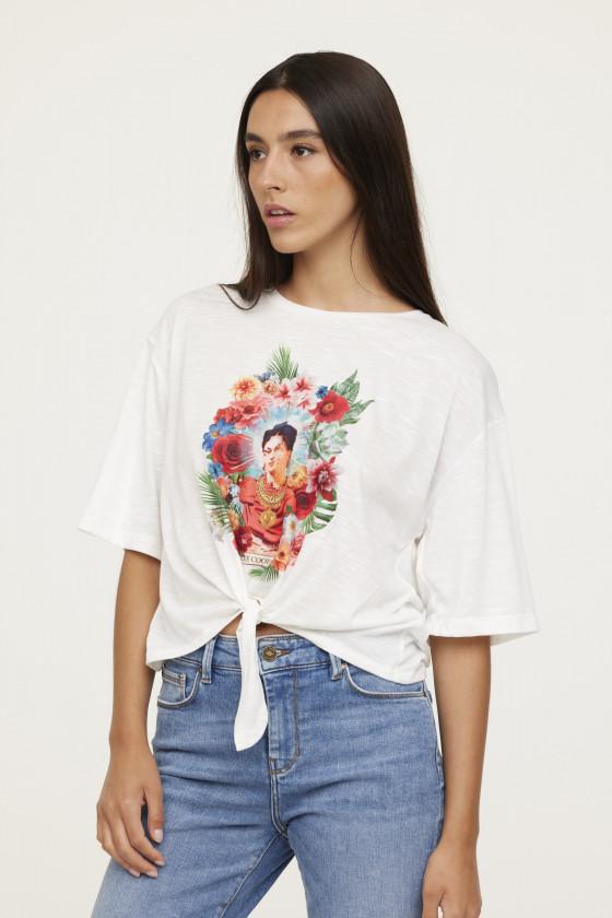 Lee Cooper T-shirt ANOZA Ivory