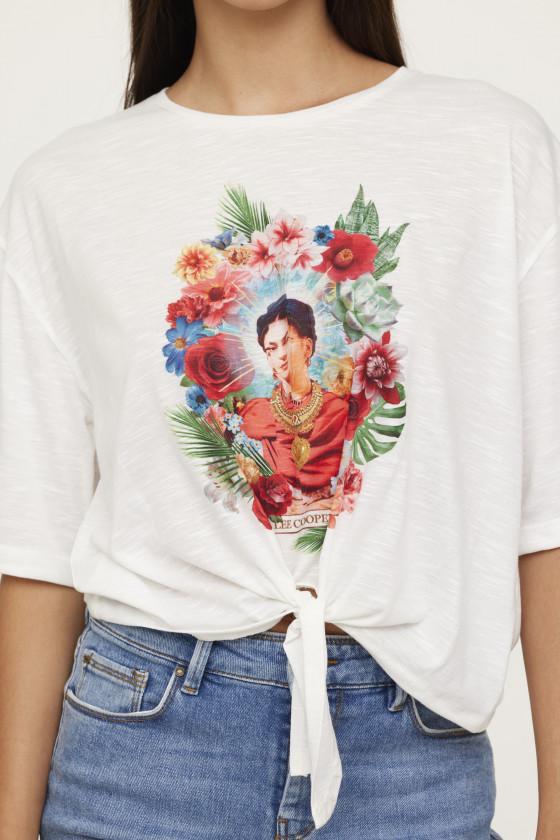 Lee Cooper T-shirt ANOZA Ivory