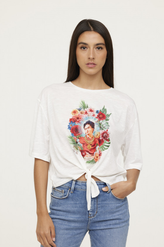 lee cooper T-shirt ANOZA Ivory