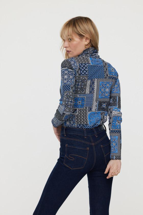 Lee Cooper T-shirt Antia Majorelle Blue