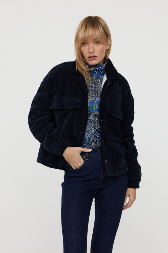 Lee Cooper T-shirt Antia Majorelle Blue