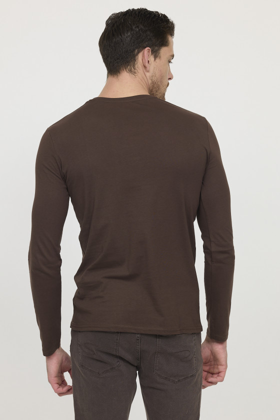 Lee Cooper T-shirt AREO ML Brown