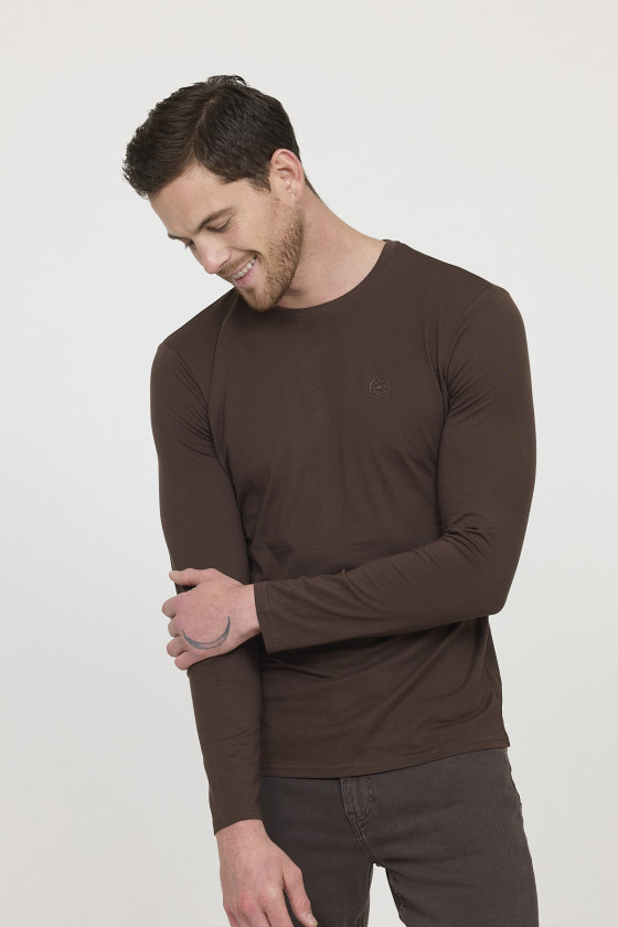 lee cooper T-shirt AREO ML Brown