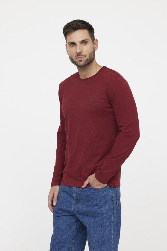 Lee Cooper T-shirt AREO ML Red Wine