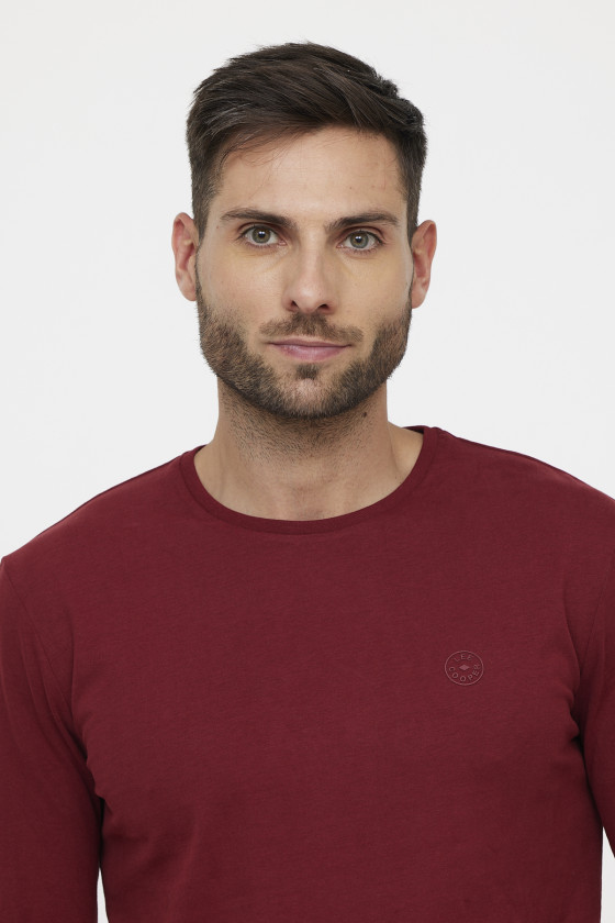 Lee Cooper T-shirt AREO ML Red Wine