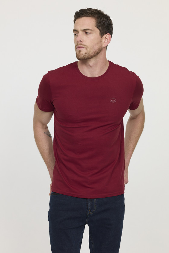 Lee Cooper T-shirt AREO Sangria