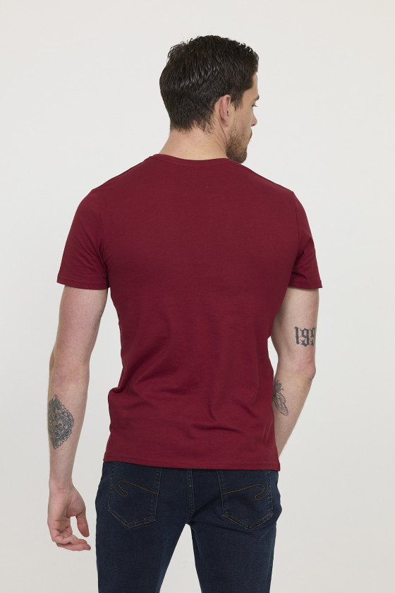 Lee Cooper T-shirt AREO Sangria