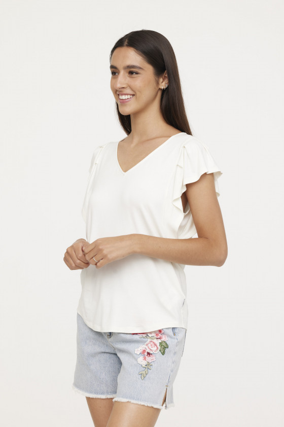Lee Cooper T-shirt ARICIA Ivory