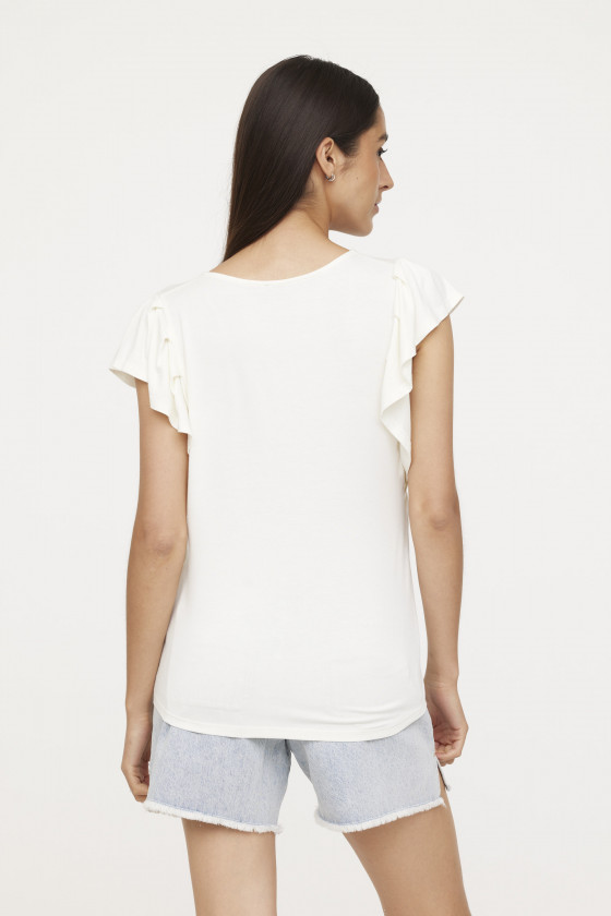 Lee Cooper T-shirt ARICIA Ivory