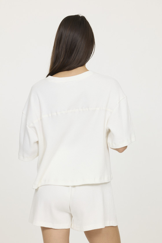 Lee Cooper T-shirt ARIKA Ivoire