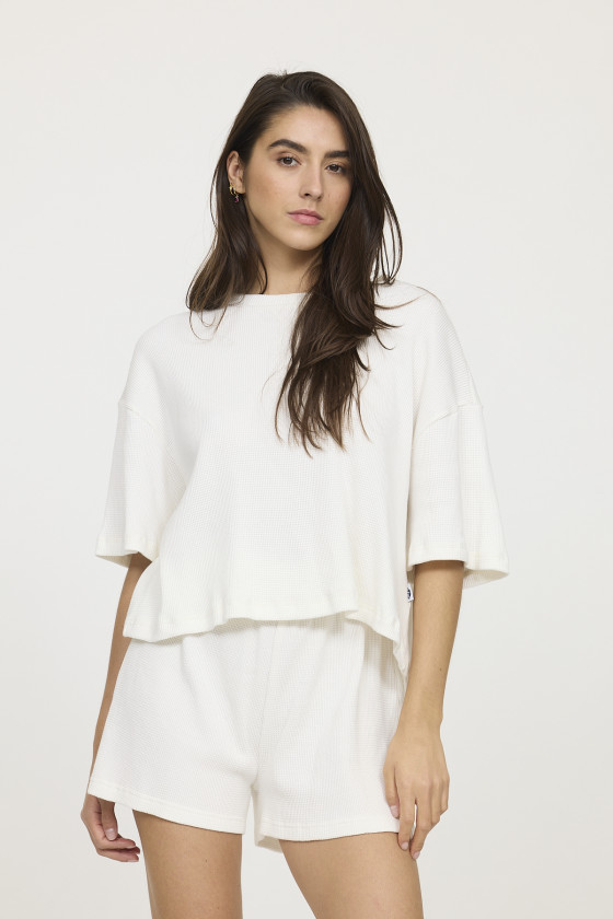 Lee Cooper T-shirt ARIKA Ivoire