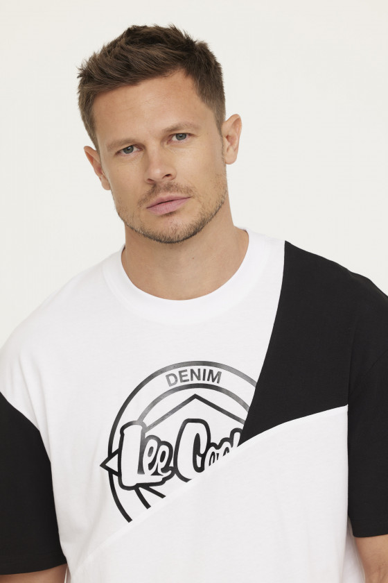 Lee Cooper T-shirt ATIMO Blanc/Black