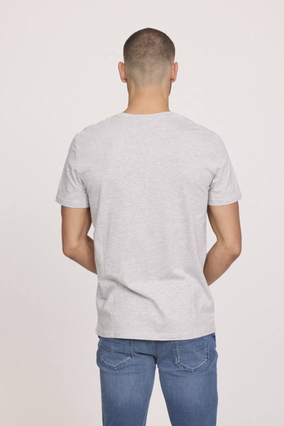 Lee Cooper T-shirt AYLAN Gris Chiné