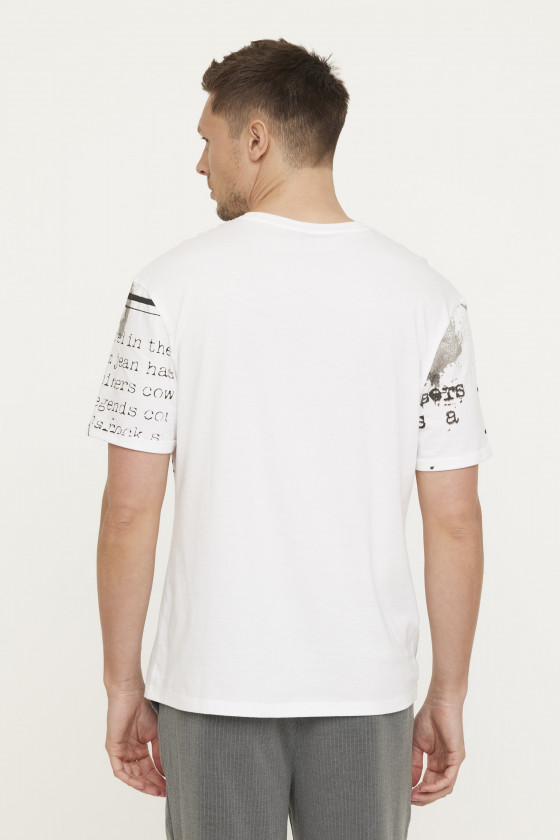 Lee Cooper T-shirt AZIRO Blanc