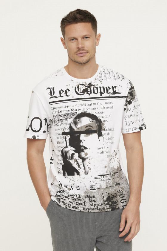 lee cooper T-shirt AZIRO Blanc