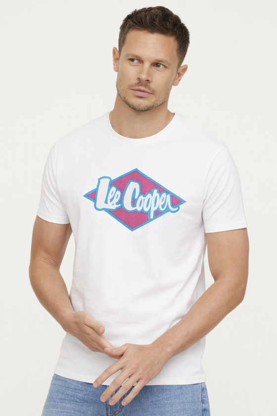 Lee Cooper T-shirt AZZIK Framboise