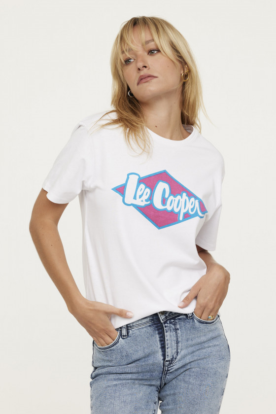 lee cooper T-shirt AZZIK Framboise