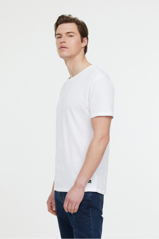 Lee Cooper T-shirt AZZO MC Optic White