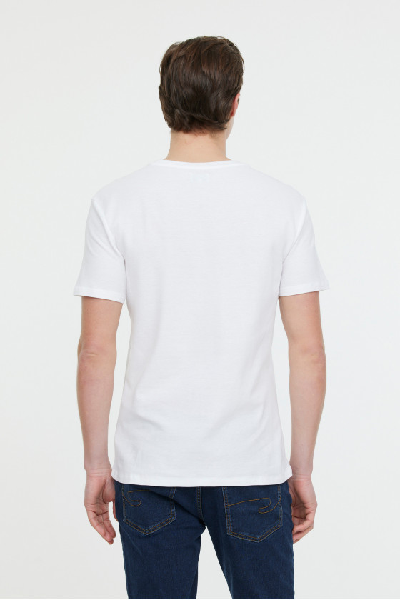 Lee Cooper T-shirt AZZO MC Optic White