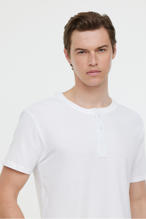 Lee Cooper T-shirt AZZO MC Optic White