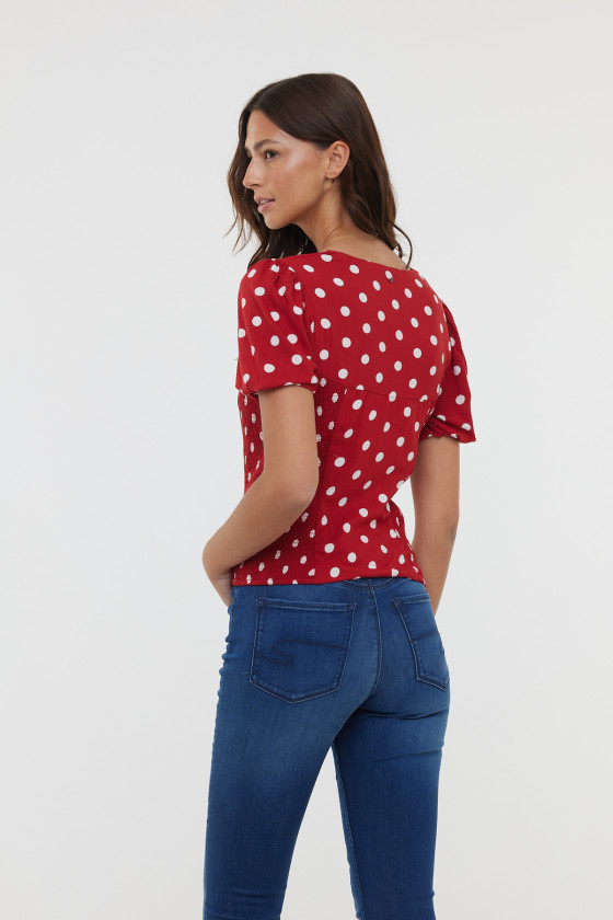 Lee Cooper Top MORANE M Berry