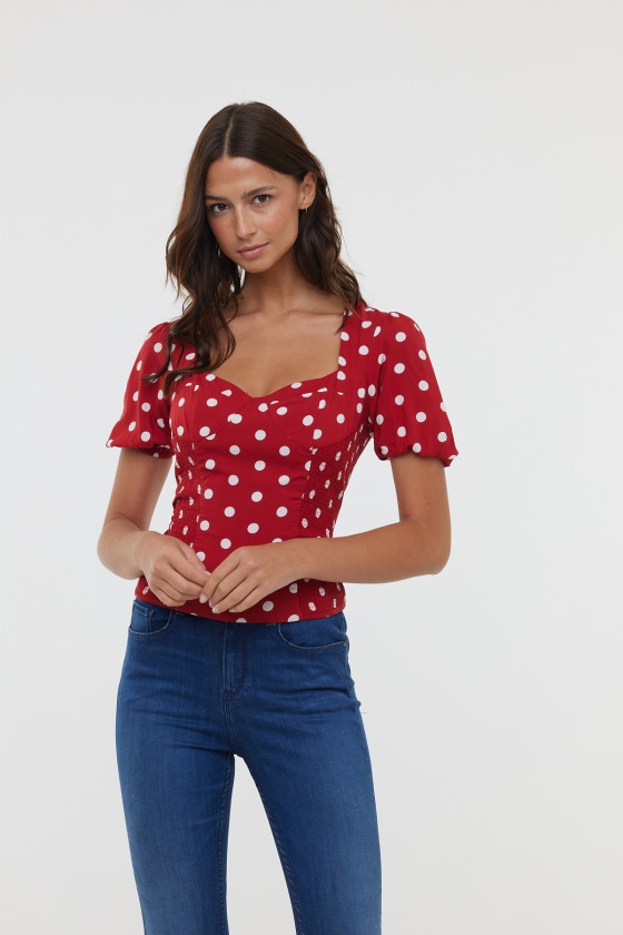 lee cooper Top MORANE M Berry