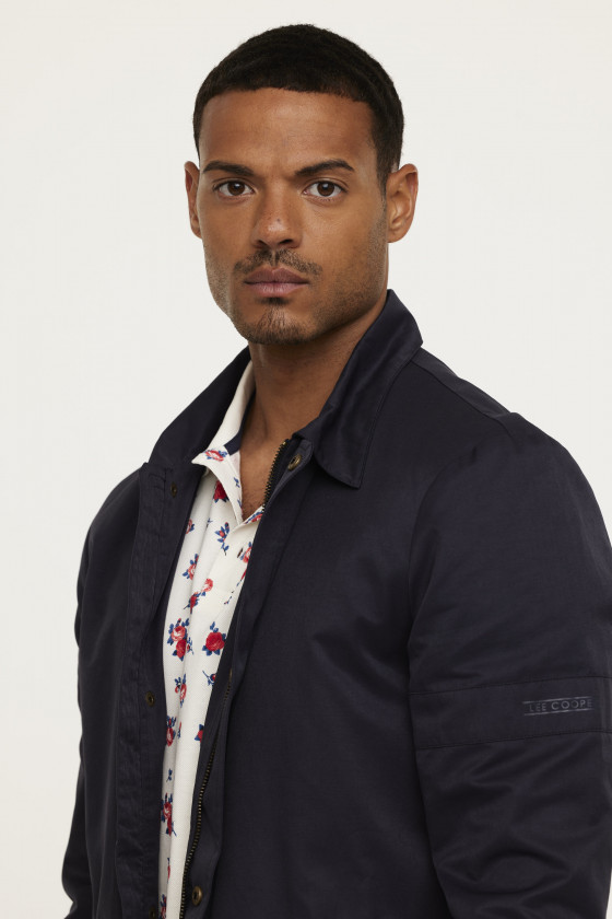 Lee Cooper Trench FINO Navy