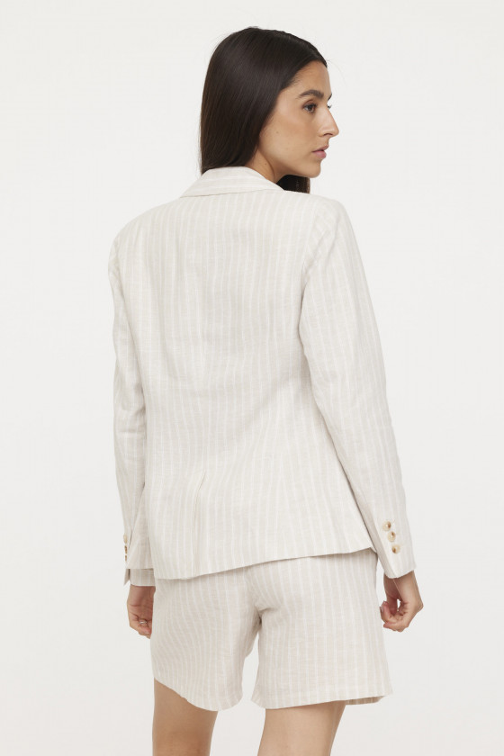 Lee Cooper Veste FATIA Cream Stripe