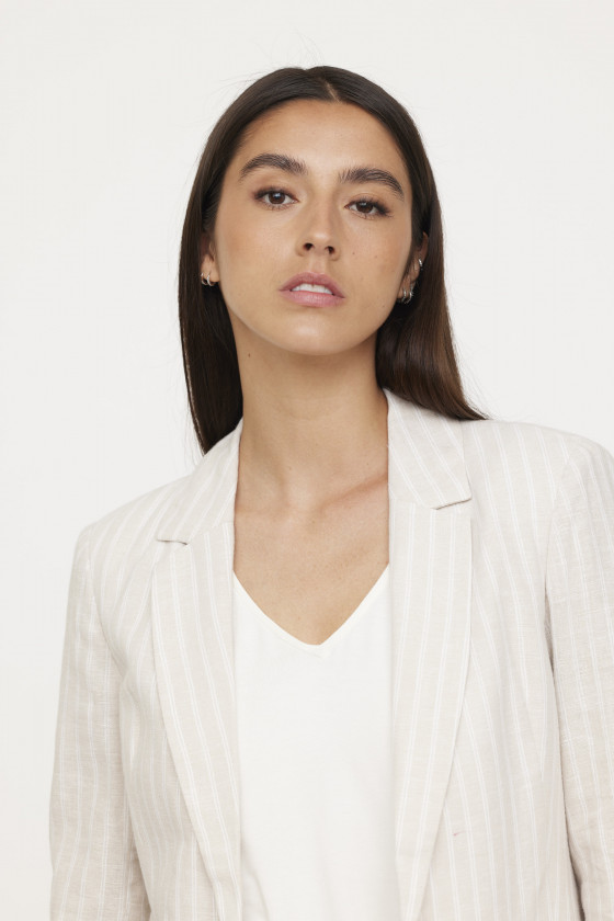 Lee Cooper Veste FATIA Cream Stripe