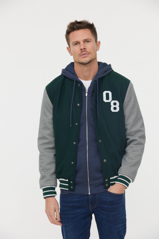 Lee Cooper Veste FELIO Vert Profond