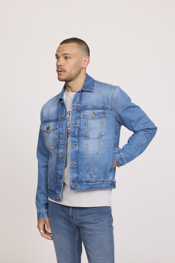 Lee Cooper Veste FELOW Vintage Medium Blue