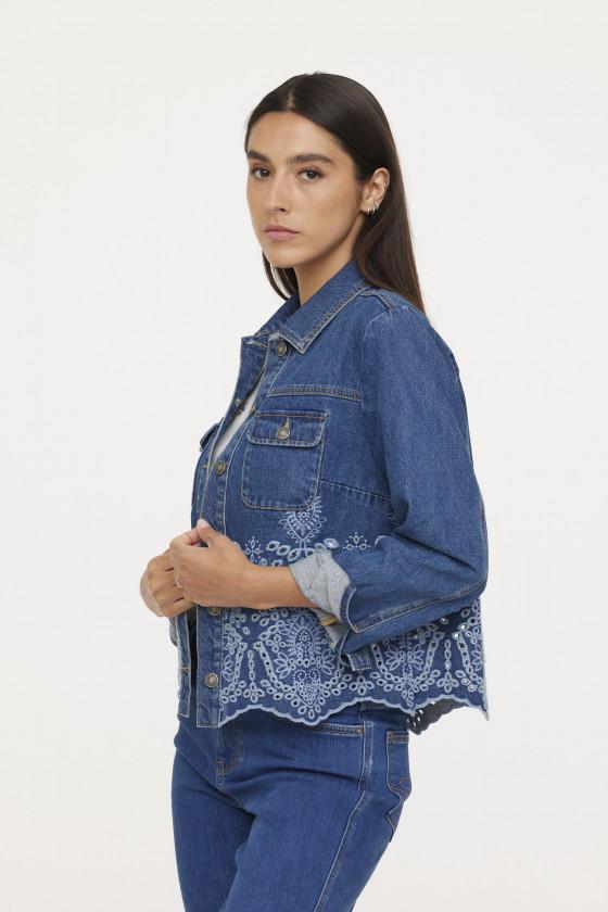 Lee Cooper Veste FERIA Medium Blue