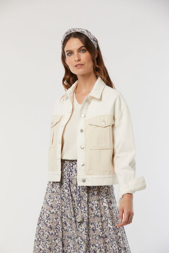 lee cooper Veste FEZZA Beige écru