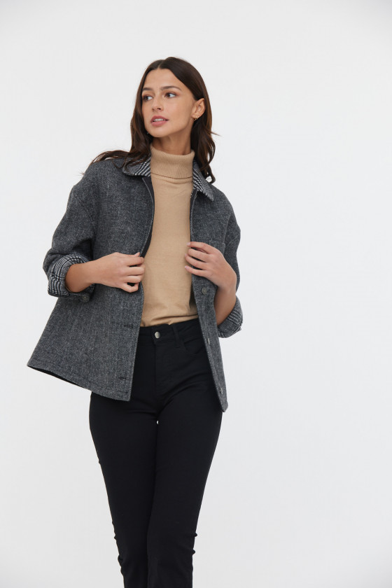 Lee Cooper Veste FIAL Noir / Blanc