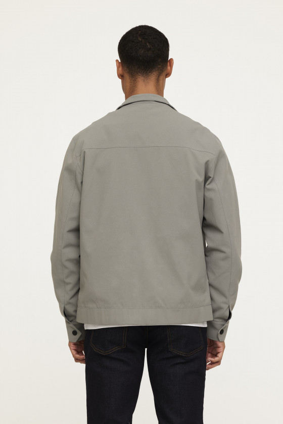 Lee Cooper Veste FOXER Métal Gris